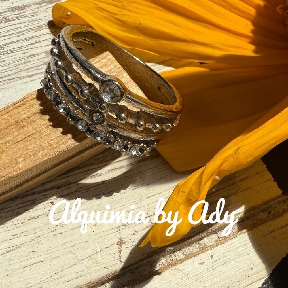 Alquimia Silver Stacked Ring
